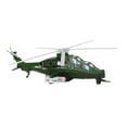 thumbnail image 1 of Helicóptero de juguete Baoblaze con luces y sonidos modelo de avión de metal Verde, 1 of 8