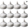 thumbnail image 3 of Bangcool LED Floating Candle Waterproof 12PCS Battery Powered Tealight Candle Pool Candle, 3 of 10