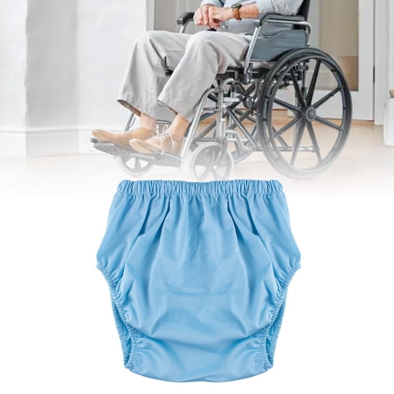 Adult Leakproof Incontinence Underwear Washable Reusable Diaper Covers for Elderly