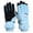 Sky Blue, variant on Staki Ski Gloves Snow Gloves Waterproof Winter Warm Cold Weather Touchscreen Gloves for Kids Skiing(Pink,8-12 Years)