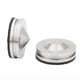 thumbnail image 5 of Juego de 4 Soportes para Altavoces de Acero Inoxidable con Base de Almohadillas para los Pies y Aislamiento de Altavoces de Audio de Alta Fidelidad, 5 of 5