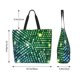 thumbnail image 5 of Disketp Green Disco Lights Bolsa Tote Estampada para Mujer, Bolso de Hombro y de Mano para Compras y Viajes, 5 of 8