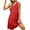 Red., variant on Akafmk Summer Dresses for Women Casual Dresses,Solid Color V-Neck Short Dress Sleeveless Tank Mini Dresses Loose A Line Beach Sundress