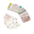 thumbnail image 3 of Emy Dola 3 Pack Little Girls Briefs 100% Cotton Cartoons Kids Underwears 2-12 Years Girls Unicorn Floral Panties- Random Color, 3 of 10