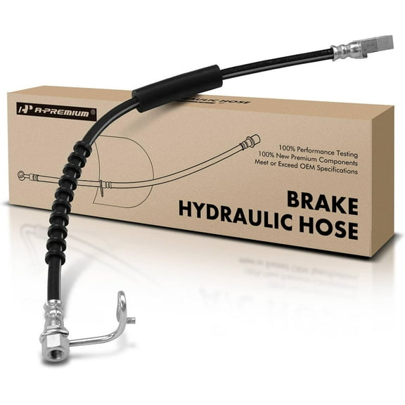 A-Premium Rear Driver Brake Hydraulic Hose Compatible with Select Ford Models - F-250 F250 Super Duty, F-350 F350 Super Duty, 1999-2000 - Replace# F81Z2268AG