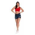 thumbnail image 2 of Short Dama Mezclilla Linea Suit Bermuda Para Mujer, 2 of 6