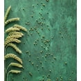 thumbnail image 3 of Ambesonne Natural Color Duvet Cover Sets, Agriculture Art Wheat, 2-Queen, Jade Green Olive Green, 3 of 7
