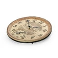 thumbnail image 3 of Taylor 14-inch Bourbon Barrel Clock with Thermometer, 3 of 7