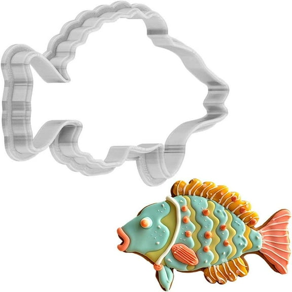 Perch Cookie Cutter 4 Inch Made in USA by WONDERTORY