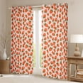 thumbnail image 2 of Homewish Cute Strawberry Curtains Pack of 2 (42x84 Each),Sweet Fruit Curtains Blackout,Orange Green Red Bedroom Curtains For Girls Kids,Super Cozy Room Decor, 2 of 6