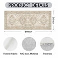 thumbnail image 4 of Washable Kitchen Runner Rug 2x5 ft, Non Slip Soft Low Profile Kitchen Rug with PVC Backing, Vintage Distressed Medallion Oriental Rug for Kitchen Sink, Hallway & Laundry Room, 4 of 6
