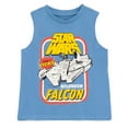 thumbnail image 3 of STAR WARS Millennium Falcon Tank Top and Shorts Outfit Set Toddler to Big Kid, 3 of 5