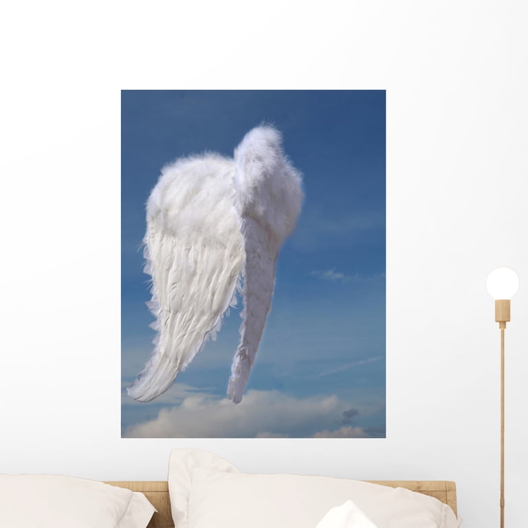 Wing 壁掛け♡ Angel Wings Wall Mural by Wallmonkeys Peel and Stick Graphic (24