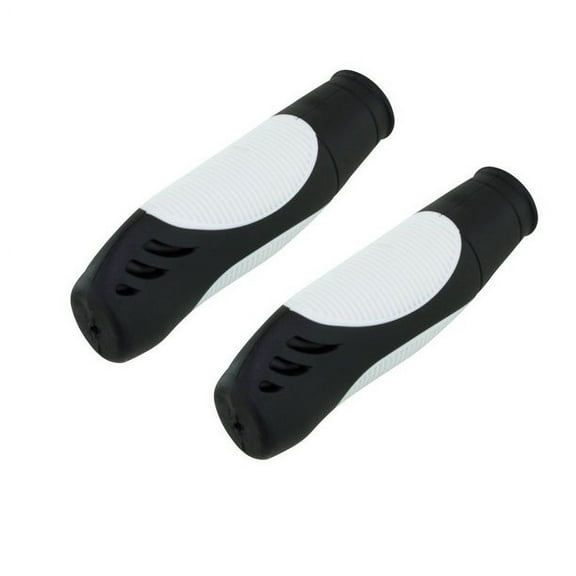 Kraton Rubber Handlebar Grips 3723G MTB Bike Bicycle Black/White