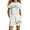 White, variant on Gaexia Girls Summer Outfits Size 6 Solid Color Short Sleeve Clothes Casual Sport T-Shirt and Shorts Set Flower Outfits Set Toddler Girls