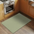 thumbnail image 3 of Sage Green 2x3 Door Mat Rug, Farmhouse Solid Green Color Modern Art Non-Skid Rubber Backing Large Rectangle Rugs - Living Room Bedroom Home Office, Indoor Floor Mat Carpets Washable Rug, 3 of 9