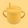 thumbnail image 3 of iaksohdu 1 Set 200ml Straw Mug Large Diameter Double Handle BPA Free Infant Sippy Water Cup Home Use, 3 of 8
