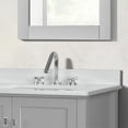 thumbnail image 2 of Bellaterra Home BACKSPLASH-631-30.2 30.2 in. Engineered Stone Backsplash, White, 2 of 2