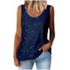 thumbnail image 3 of Chaqueta para mujer,Blusa informal sin mangas con lentejuelas y cuello redondo, de poliéster, corte holgado y cómodo, para uso diario, sopatenor, 3 of 9