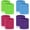green, blue, hot pink, purple, variant on 8 Pcs Sports Wrist Sweat Bands for Men & Women, Absorbent Wrist Sweatbands Tennis Wristbands, Elastic Wrist Bands for Sweat for Basketball Tennis Football Gym Running Working Out