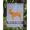 thumbnail image 3 of Carolines Treasures BB8316GF Toy Poodle Welcome Flag Garden Size  Small multicolor, 3 of 3