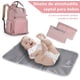 thumbnail image 3 of Pañalera Mochila Para Bebe Mama Moderna Impermeable De Viaje Modelo Rosa, 3 of 4