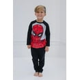thumbnail image 2 of Marvel Avengers Spider-Man Toddler Boys T-Shirt and French Terry Pants Toddler to Big Kid, 2 of 5