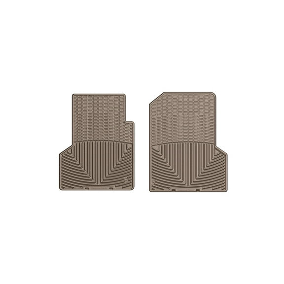 WeatherTech All-Weather Floor Mats compatible with 1996-1996 Jeep Wrangler 2-Door - 1st Row (Driver & Passenger), Tan
