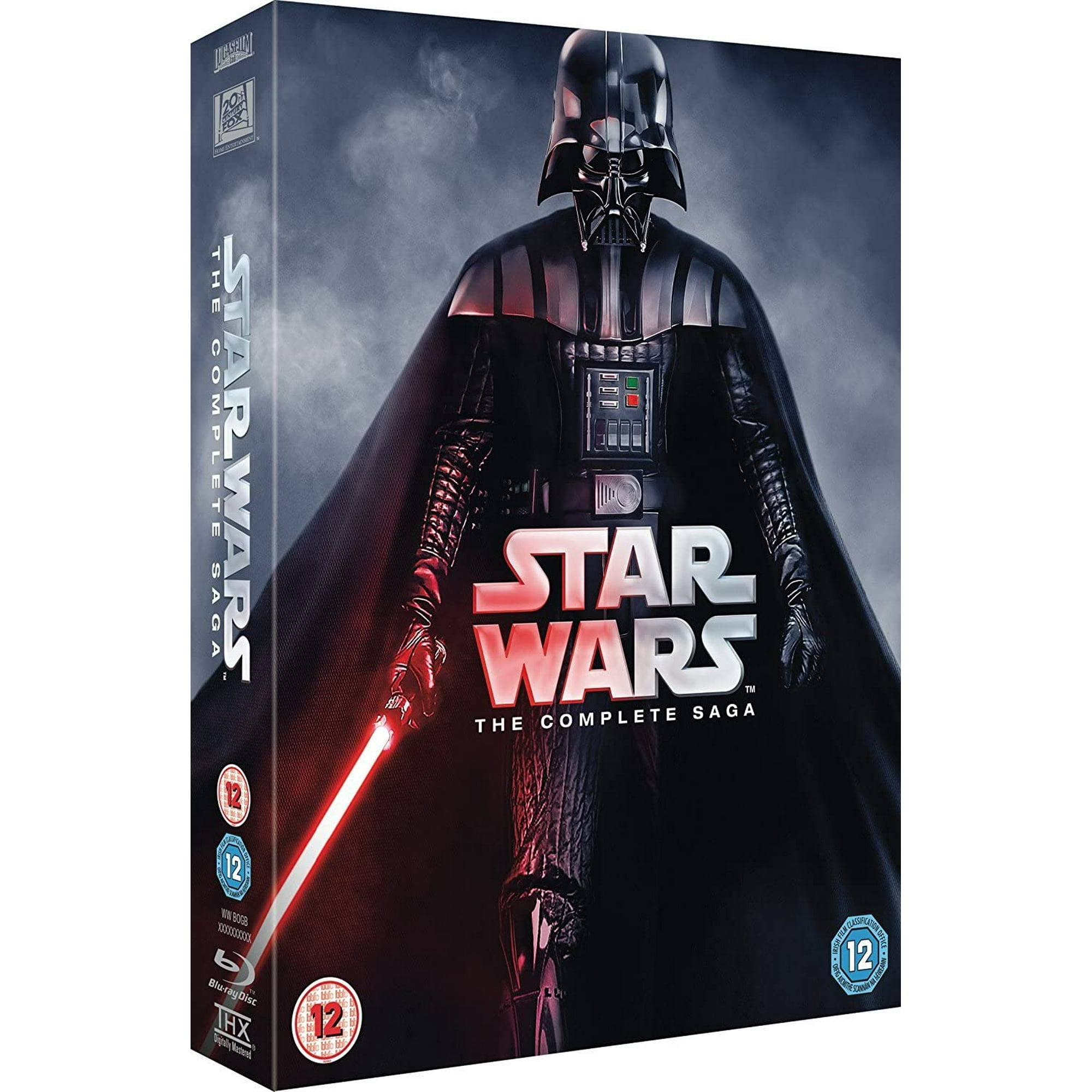 Unbranded Star Wars The Complete Saga Dvd