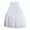White, variant on HAORUN Women Floral Lace Skirt High Waist Hollow Out Drawstring Underskirt