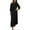 Black, variant on MIUOWANP Fall Dresses for Women 2024 Plus Size Women's Flash Dress V-neck Long Sleeve Ruffle Swinging Dress Mini Flash Dress