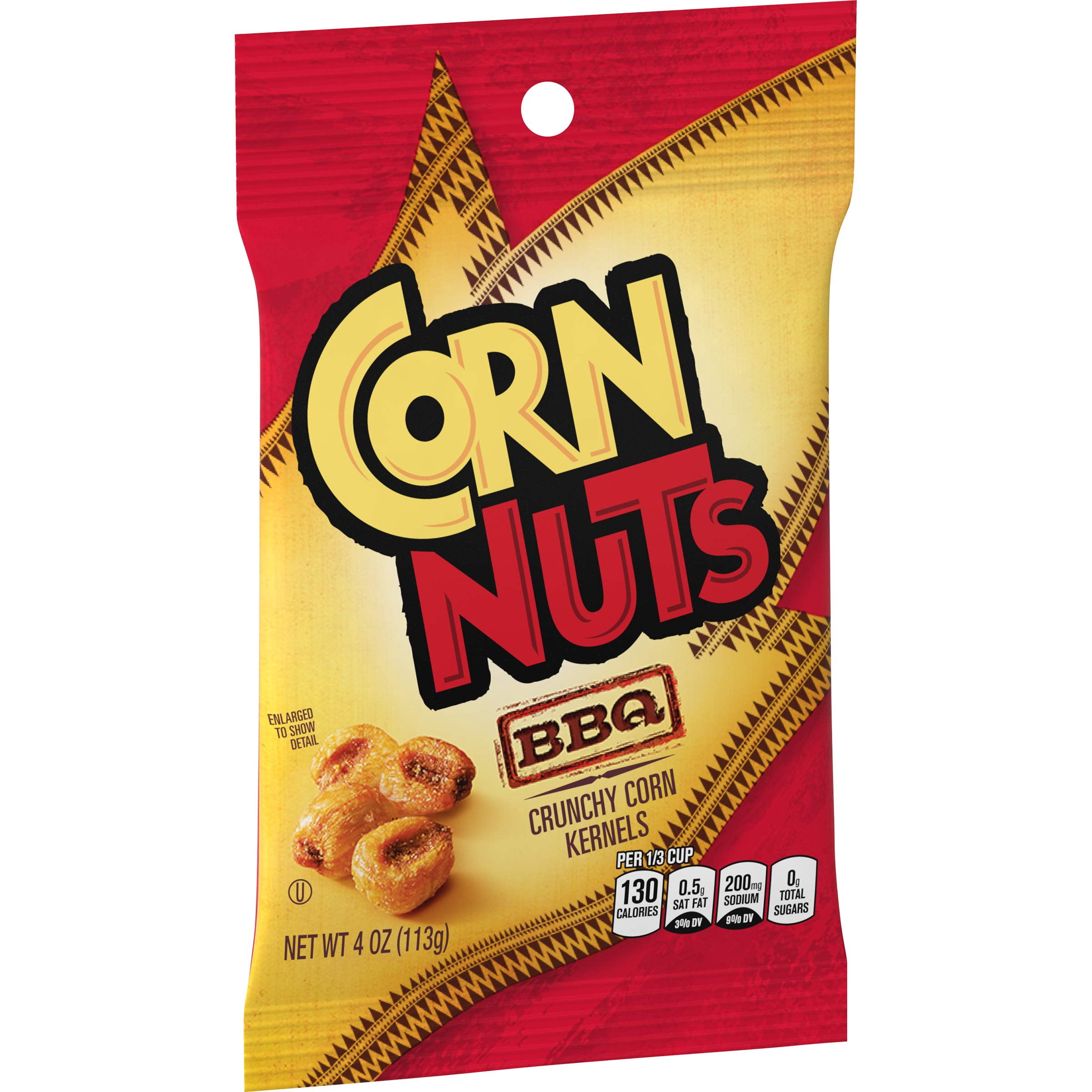 Corn Nuts Bbq Crunchy Kernels 4 Oz Bags, Barbecue, 48 Oz, Pack Of 12