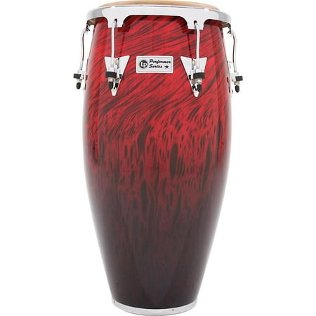 - LP Performer Series Conga with Chrome Hardware 12.5 in. Tumba Red Fade