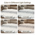 thumbnail image 7 of ODIKA 5'x7' Ivory Gray Bohemian Pattern Washable Area Rug Contemporary Design for Style Non-Slip, Chair-Friendly for Dining Room, Under Table, Home Office, 7 of 7
