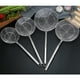 thumbnail image 3 of 1pc de acero inoxidable Freing Freiting Factor Mesh Mesh Alimento Colador de coladores Herramienta de cocina Fiesta de cocina para papas fritas de restaurante en casa papas fritas (18 cm de diámetro), 3 of 8