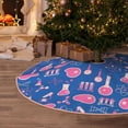 thumbnail image 5 of Sikiie Science Experiment Nativity Christmas Tree Skirt, Jesus Christian Winter Holiday Tree Mat Decoration(30-48IN)48", 5 of 6
