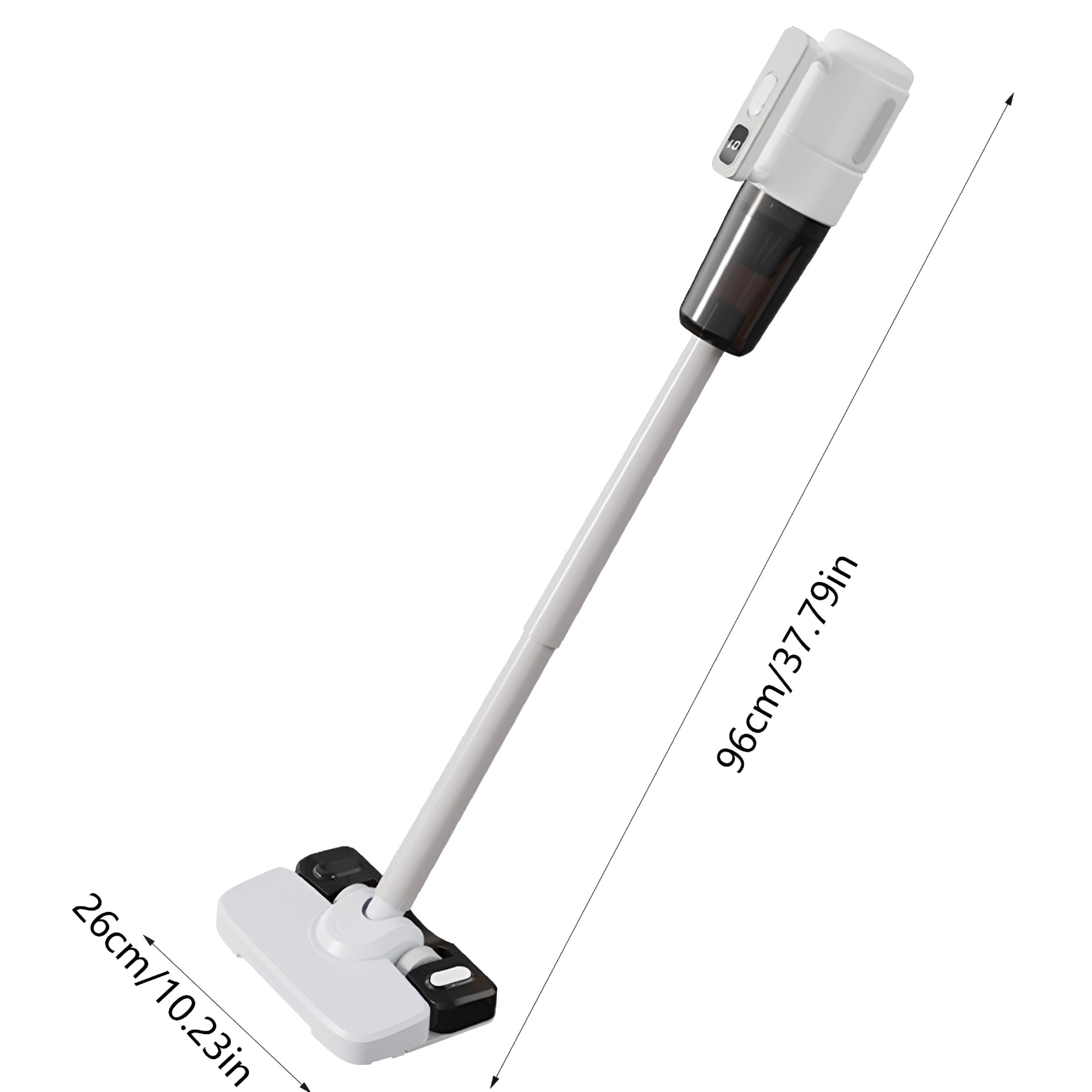 CURYMAY Cordless Handheld Vacuum Cleaner,3-In-1 Wet Dry Vac with Mop and Blower,10Kpa Suction,50W Usb Charging Wet and Dry Vacuum Cleaner,White