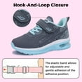thumbnail image 5 of JOYFON Kids Running Shoes for Boys Girls Children Tennis Sports Athletic School Walking Sneakers GrayBlue Big Kids Size 5, 5 of 5