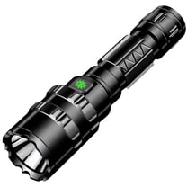 Flashlight, LED Tactical Flashlight with 5 Color Lights, IPX6 Waterproof Aluminum Alloy Fixed Focus Outdoor Flashlight for Camping Hiking Emergency