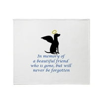 CafePress - IN MEMORY OF Throw Blanket - Soft Fleece Throw Blanket, 50"x60" for All Ages