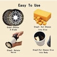 thumbnail image 3 of Râpe à Fromage 1 Pce Râpe à Chocolat Gadgets de Cuisine Râpe à Beurre DIY, 3 of 5