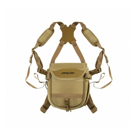 Athlon Optics Binocular Harness, Desert Tan, Lifetime Warranty