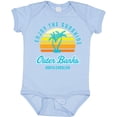 thumbnail image 3 of Inktastic Summer Enjoy the Sunshine Outer Banks North Carolina in Blue Boys or Girls Baby Bodysuit, 3 of 5