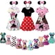 thumbnail image 2 of New Girls Dress Cute Minnie Kids Baby Girls Vestidos Ropa Dibujos animados Mickey Print Summer Dot Manga corta Niños Ropa 2-10Y7-8T (Tag140) Gao Jinjia LED, 2 of 2