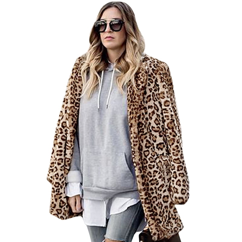 animal print parka