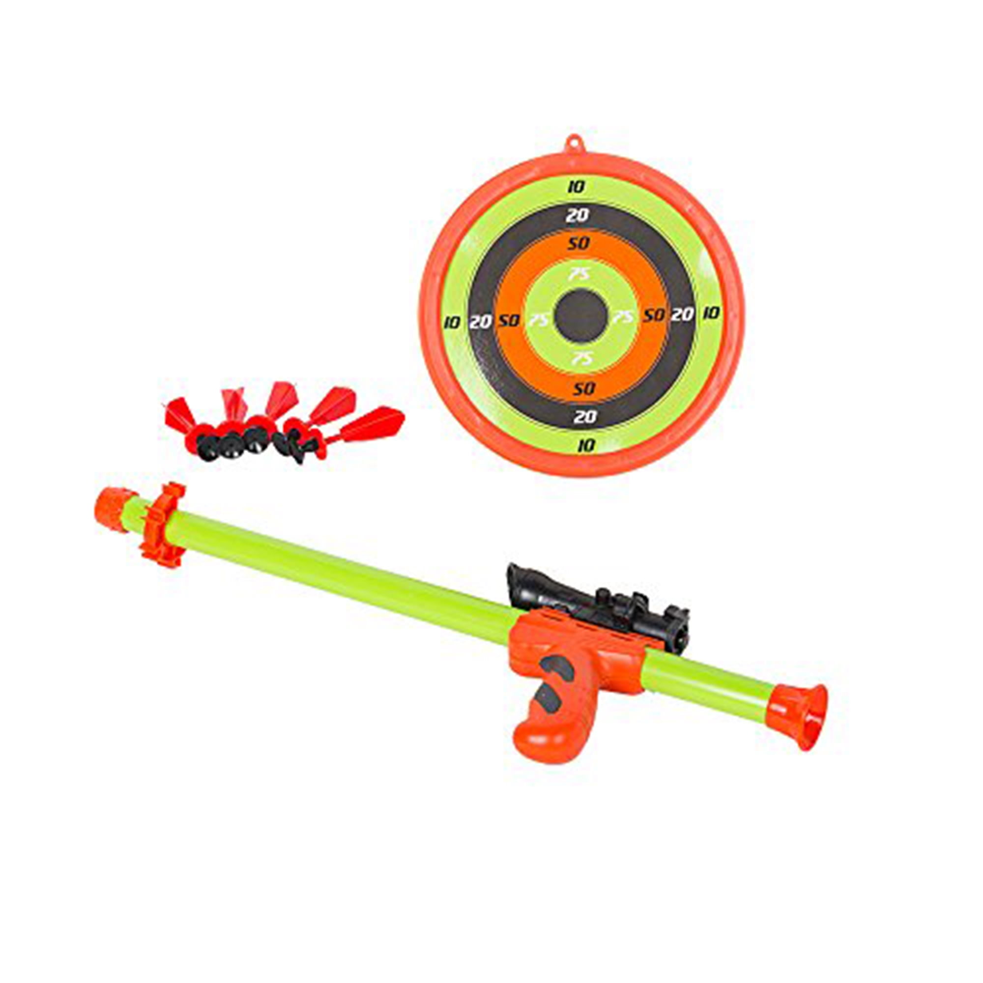 Kids Toy Gun Set Score Target Shooting Laser Gun Kids Home Game 