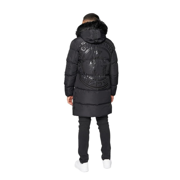 Glorious Gangsta Mens Omarez 2.0 Long Puffer Jacket - Walmart.com
