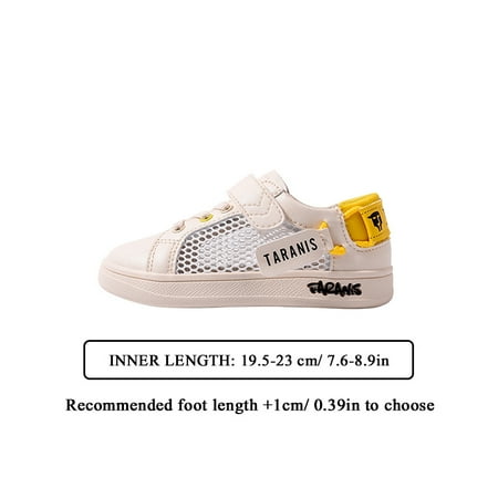 

TARANIS Boys Girls Shoes Lightweight Mesh Comfy Outdoor Non Slip Walking Skate Shoes For Toddler Children Kids Sneakers Spring And Summer