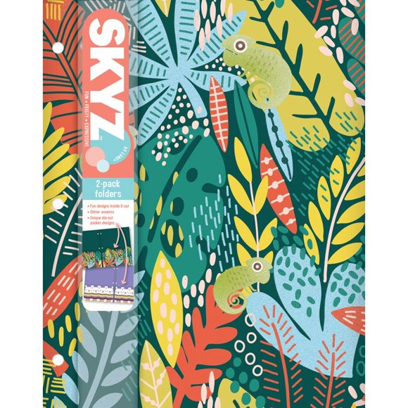 SKYZ by Lang Artsy Animal 2 Dossiers avec Pochettes Découpées (1100002)