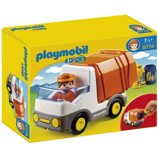 Ancien camion poubelle Playmobil Geobra 4129